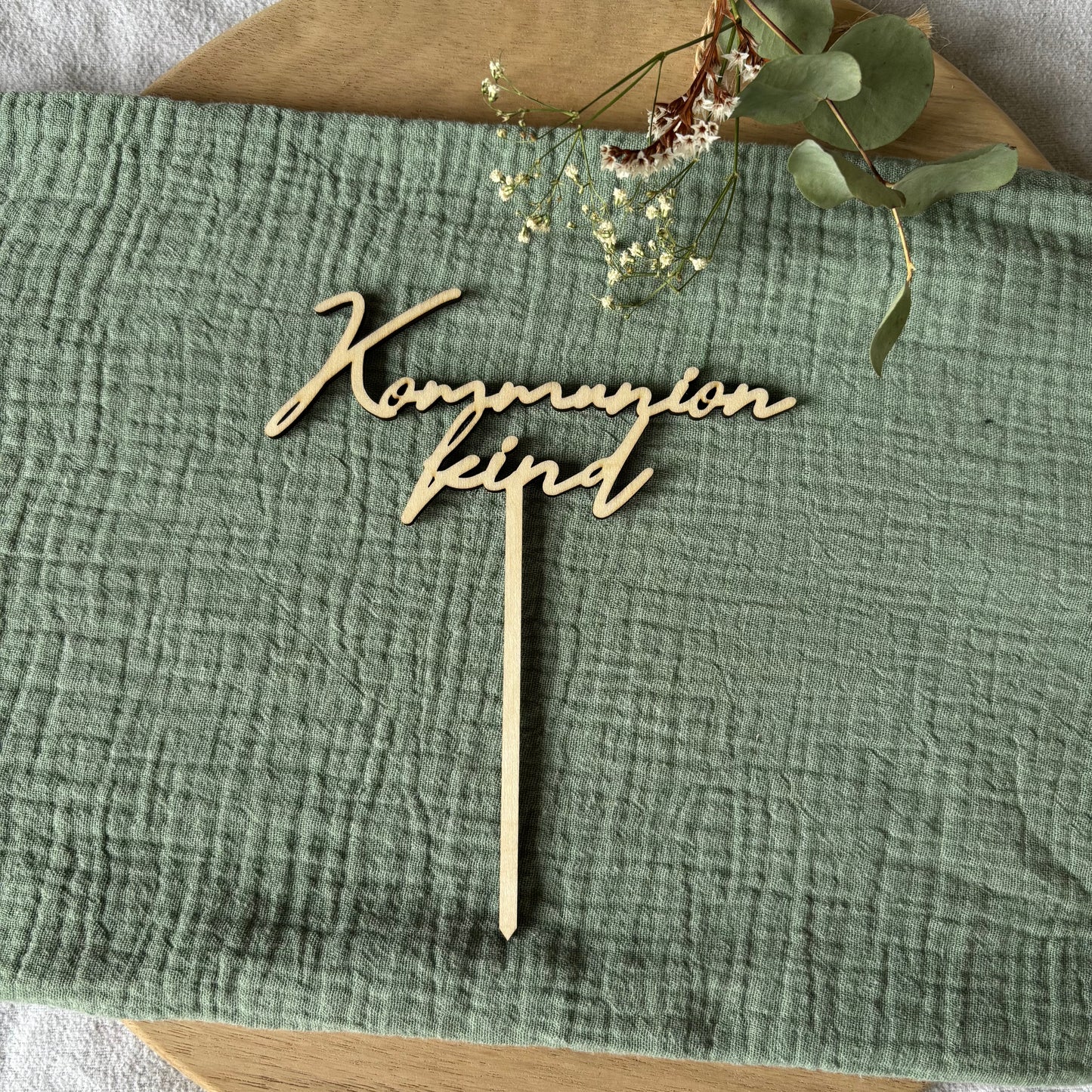 Cake Topper Kommunionkind