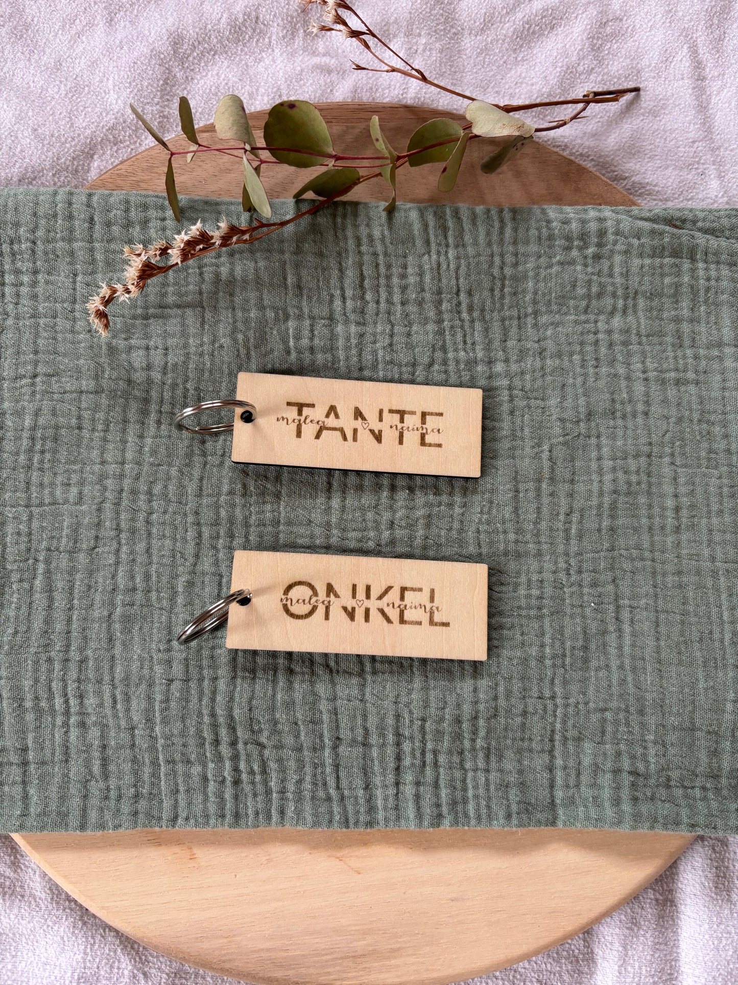 Schlüsselanhänger mit Namen