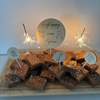 Silvester Cake Topper