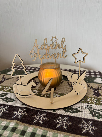 Advent und Weihnachten Steckerset