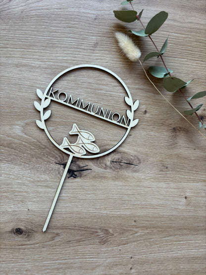 Cake Topper Kommunion / Komfirmation