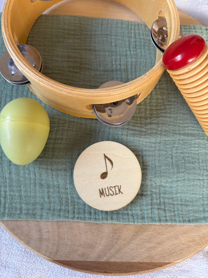 Ordnungsschilder Spielzeug rund