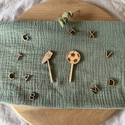 Cake Topper Set Einschulung