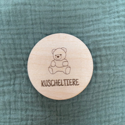 Schilderset 1 Spielzeugkisten rund