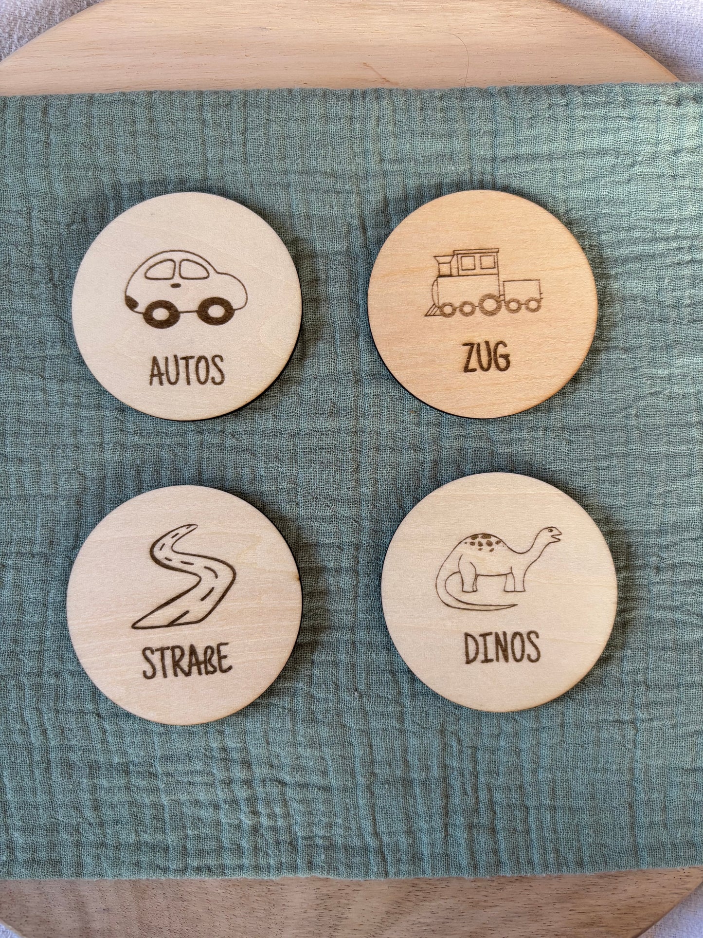 Ordnungsschilder Spielzeug rund