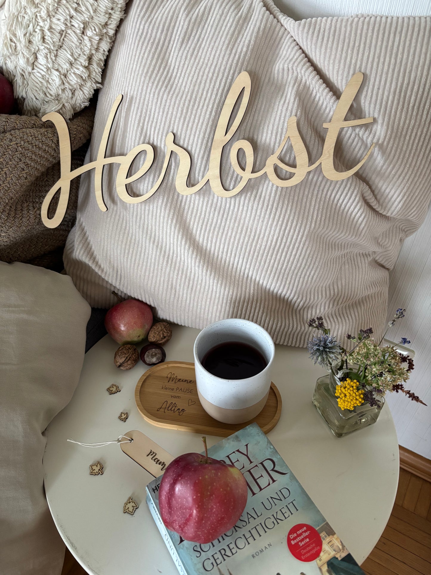 Schriftzug Herbst