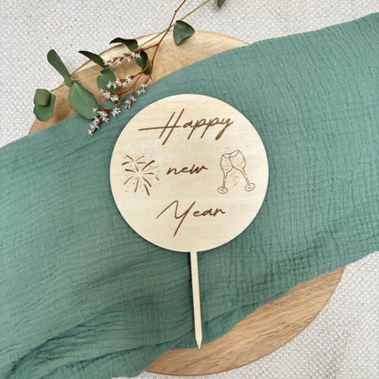 Silvester Cake Topper