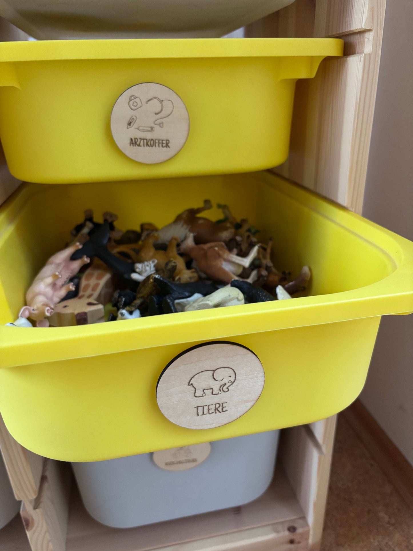 Ordnungsschilder Spielzeug rund