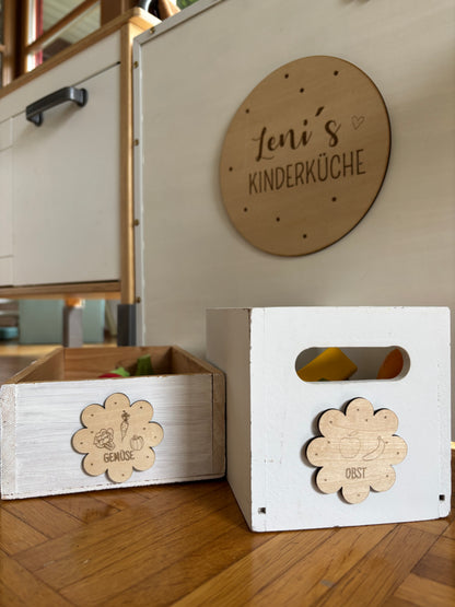personalisiertes Schild Kinderküche oder Kaufladen