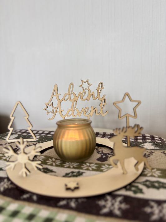 Advent und Weihnachten Steckerset