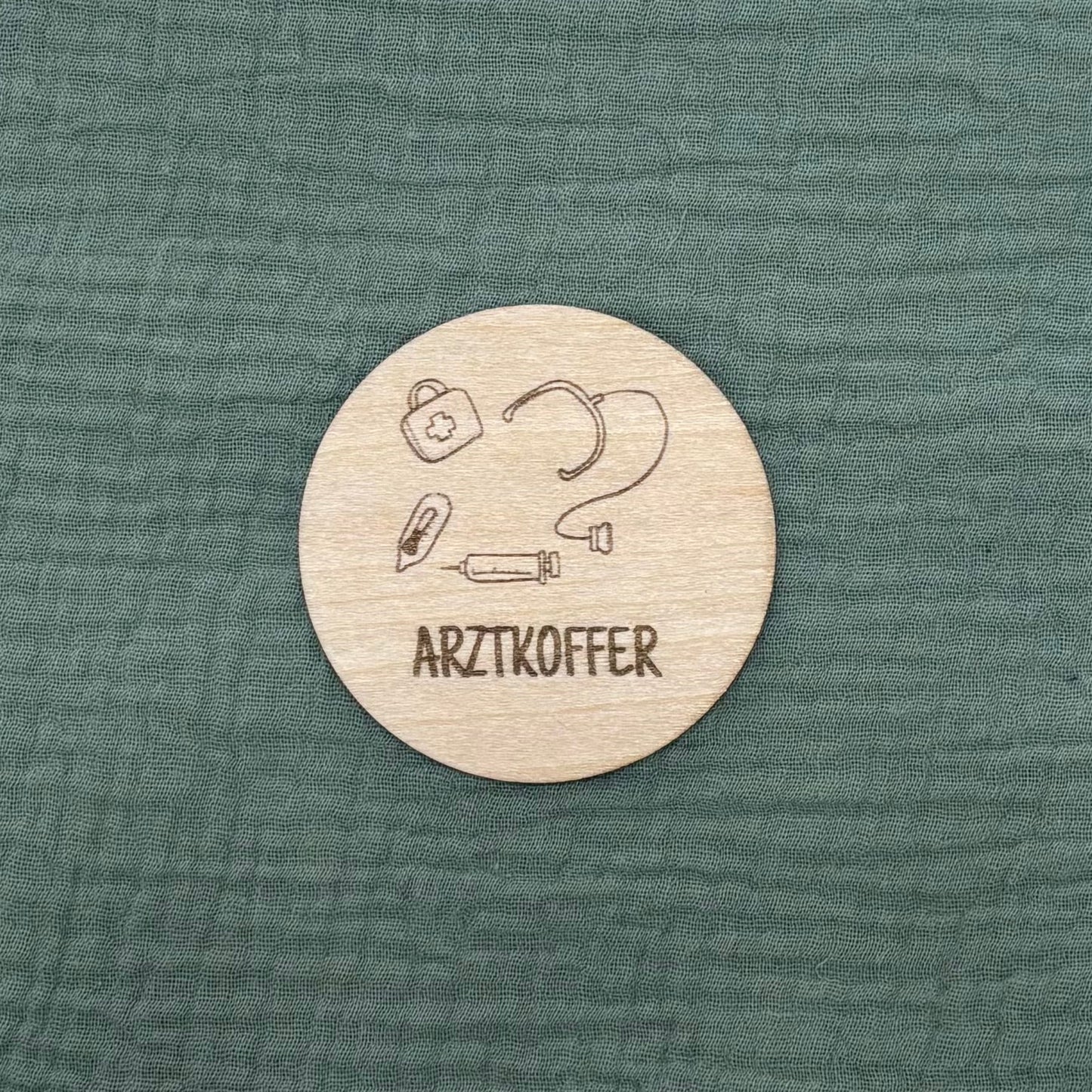 Schilderset 2 Spielzeugkisten rund