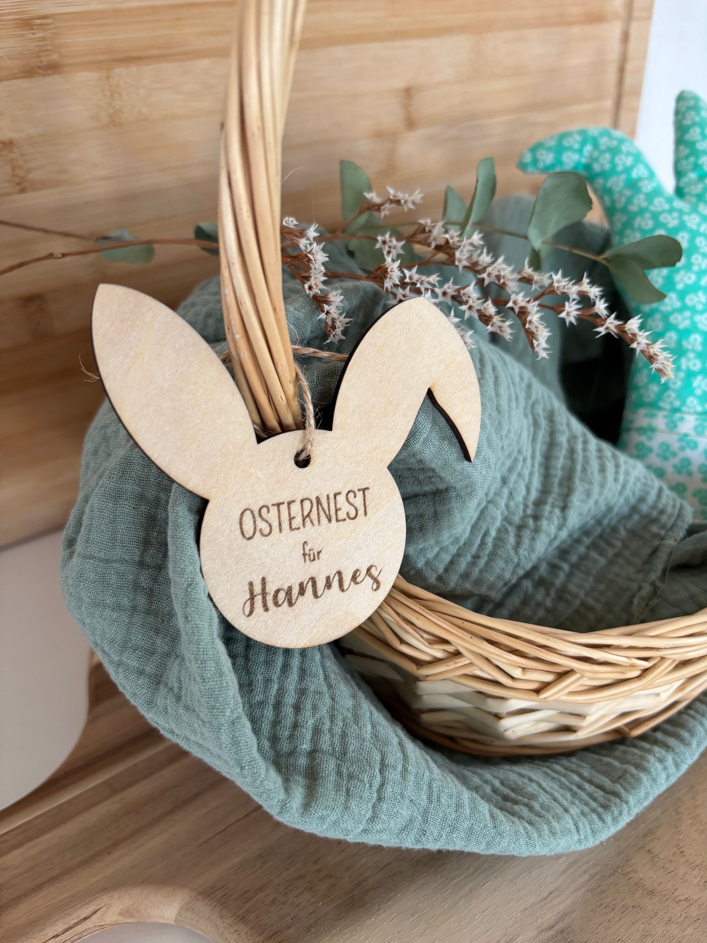 Osternest Anhänger 2er Set