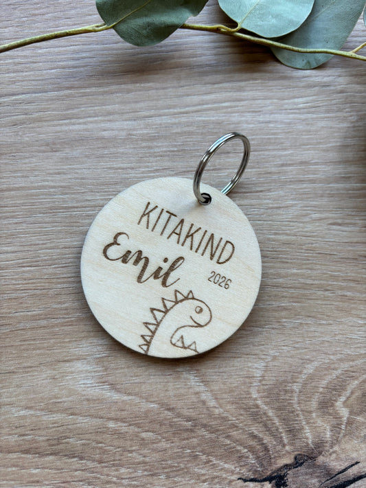 Personalisierter Anhänger Kitakind