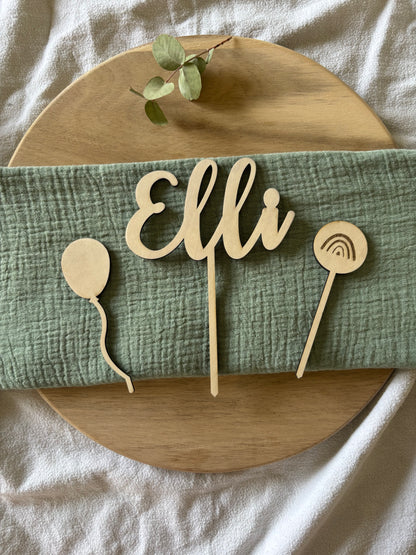 Caketopper Set Geburtstag