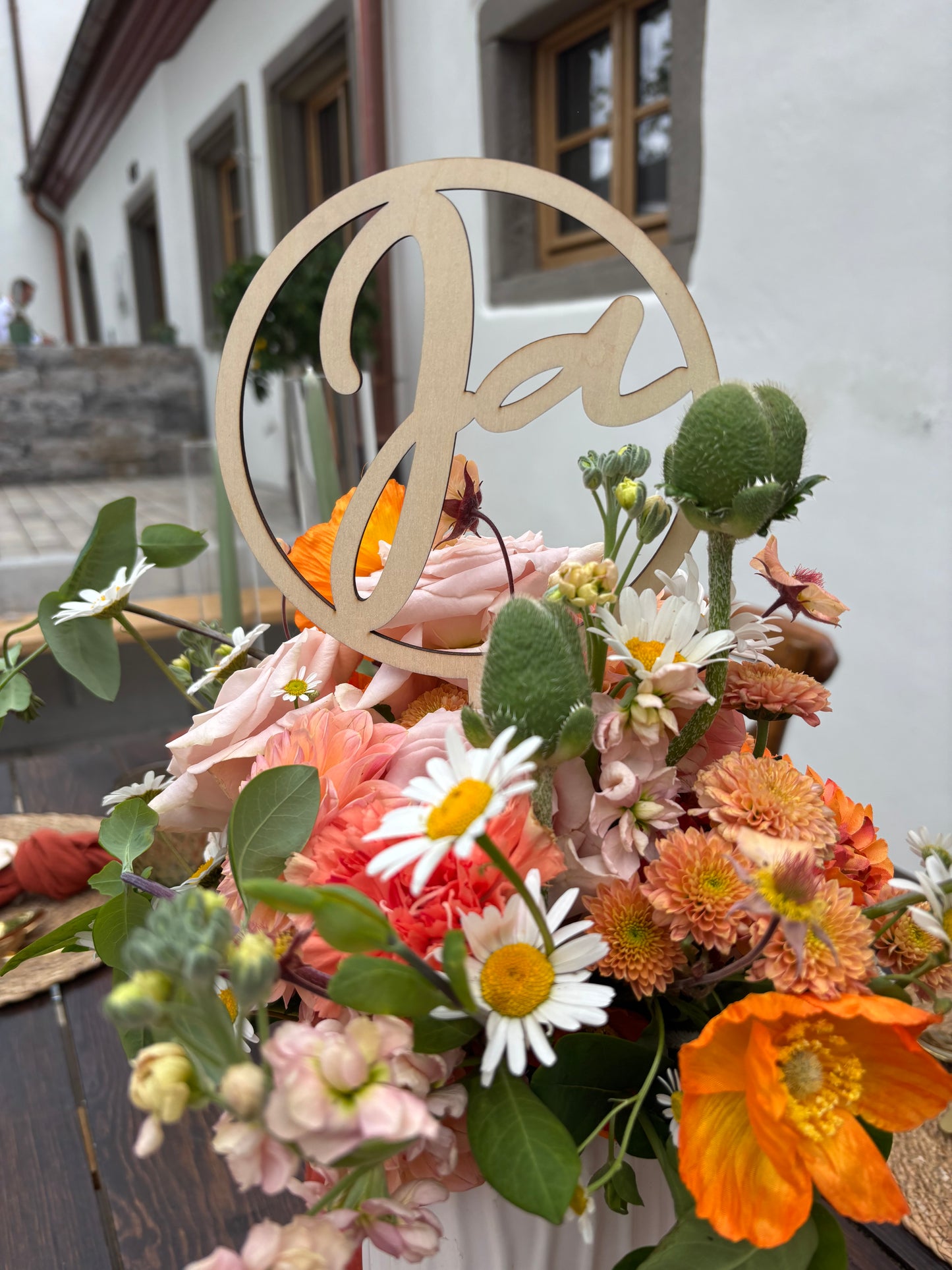 Ja Cake Topper Hochzeit