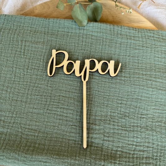 Cake Topper Mama / Papa