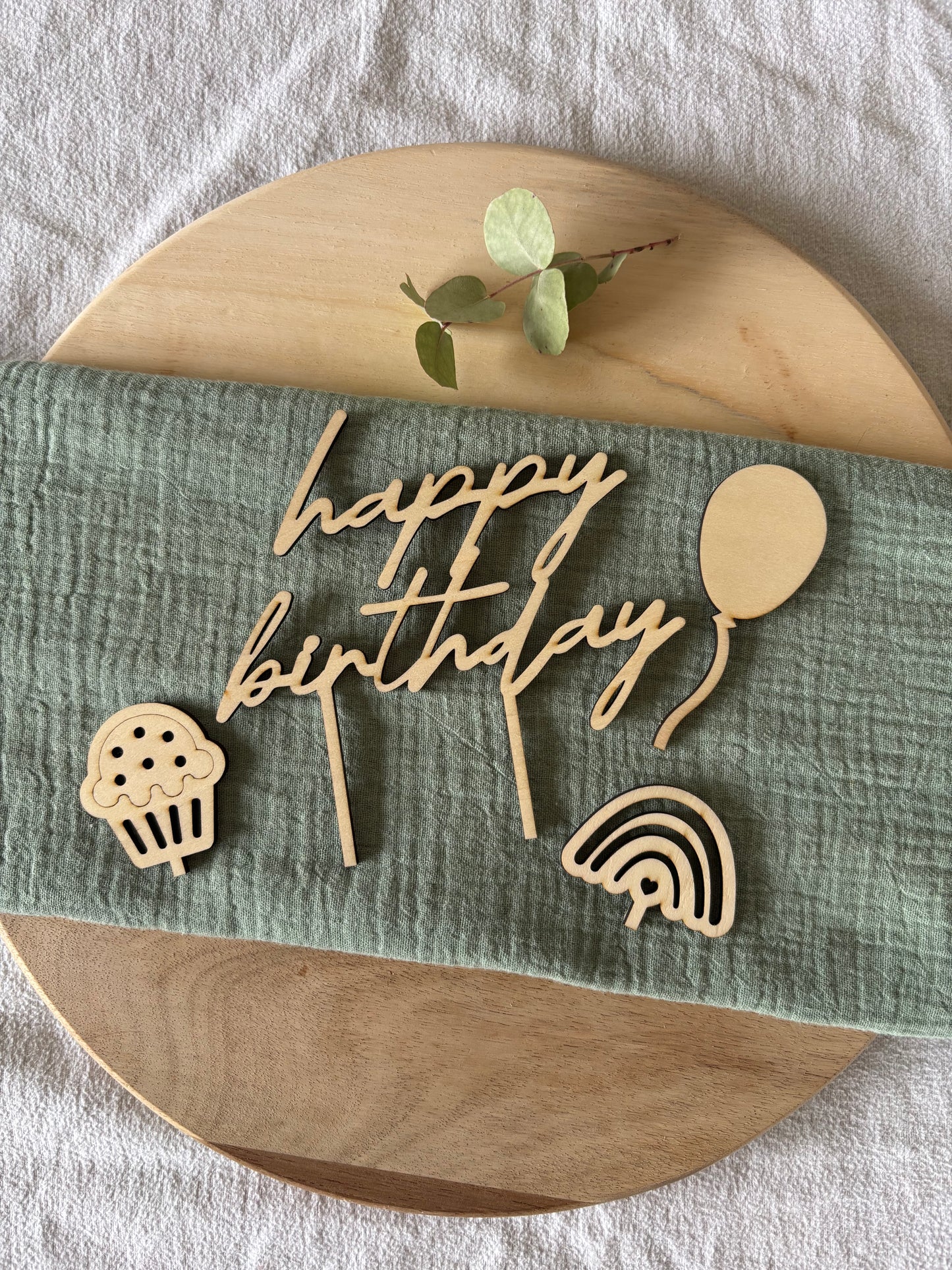 Stecker Set Geburtstag