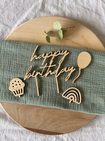 Stecker Set Geburtstag