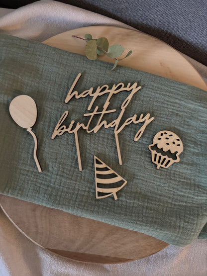 Stecker Set Geburtstag