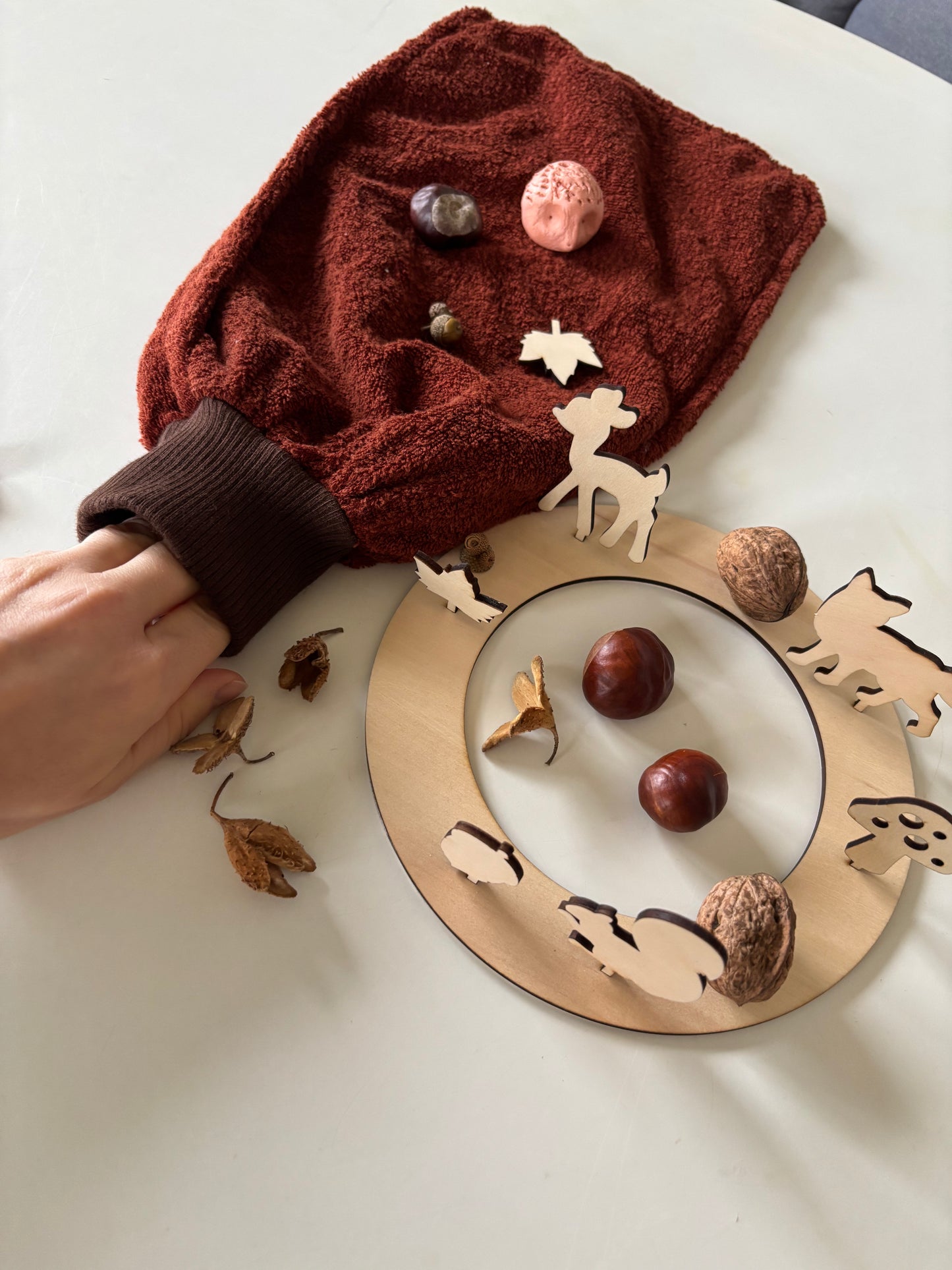 Steckerset Waldtiere für Geburtstagsring