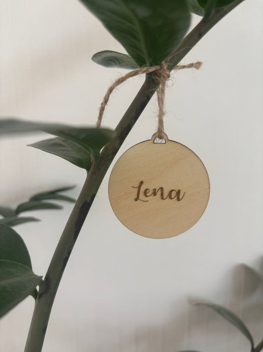 Kugel personalisiert