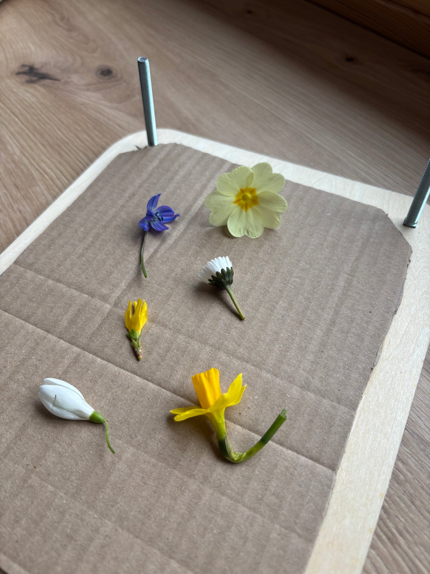 Blumenpresse personalisiert