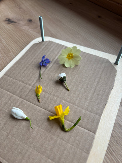 Blumenpresse personalisiert