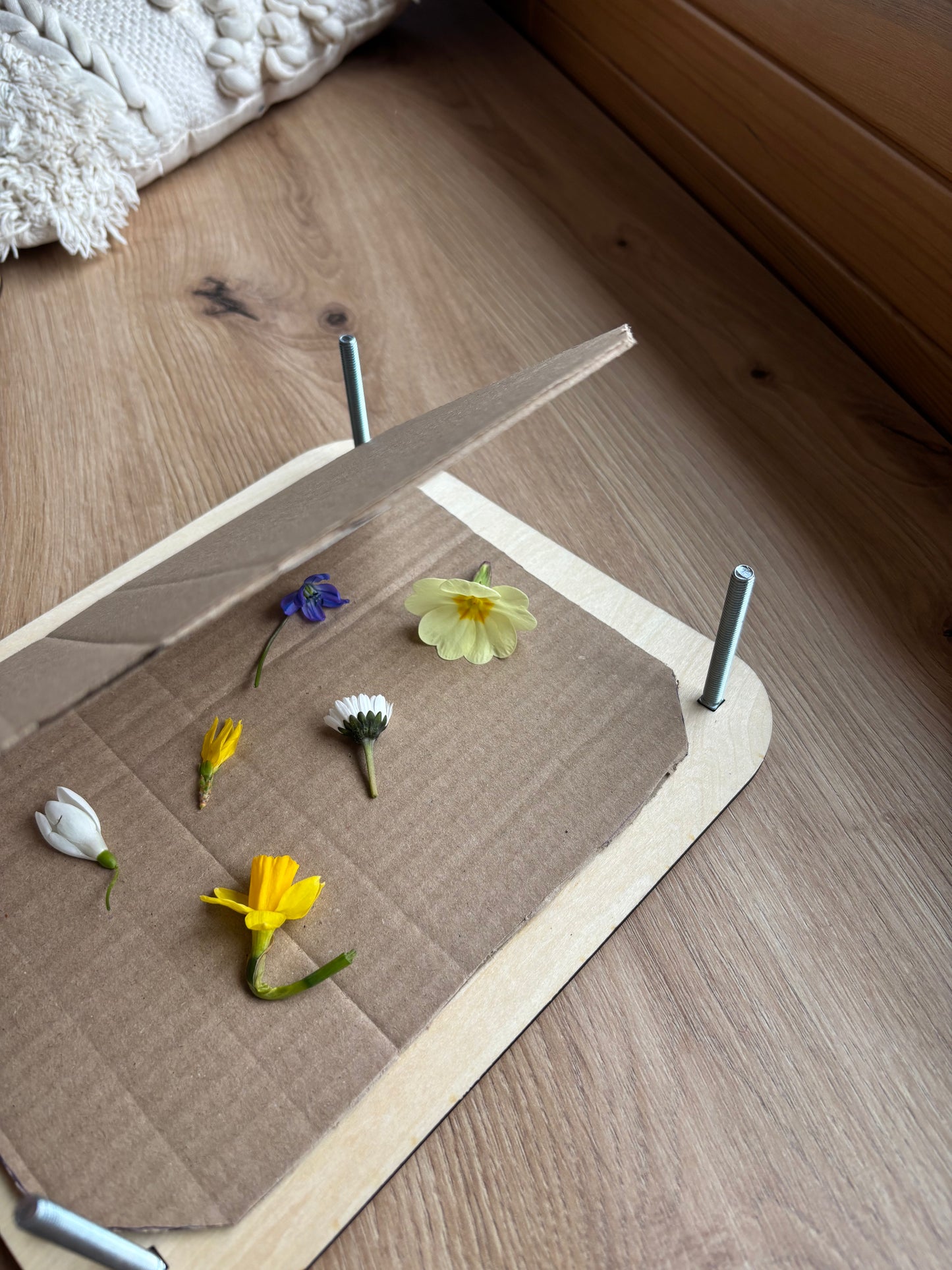 Blumenpresse personalisiert